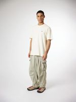 Polera M/C Unisex Patch Tee Blanco Blue Banana