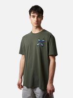 Polera M/C Unisex Classic Tee Verde Blue Banana