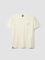 Polera M/C Unisex Patch Tee Blanco Blue Banana