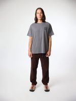 Polera M/C Unisex Nature Tee Gris Oscuro Blue Banana