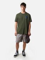 Polera M/C Unisex Classic Tee Verde Blue Banana