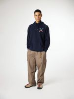 Poleron Unisex Classic Hoodie Negro Blue Banana