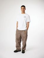 Polera M/C Unisex Square Tee Blanco Blue Banana