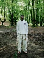 Poleron Unisex Classic Hoodie Blanco Blue Banana