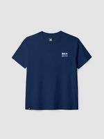 Polera M/C Unisex Square Tee Azul Blue Banana