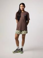 Polera M/C Unisex Classic Tee Café Blue Banana