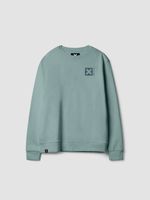 Poleron Unisex Nature Crew Menta Blue Banana