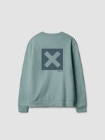 Poleron Unisex Nature Crew Menta Blue Banana