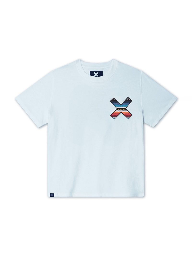 Polera M/C Unisex Classic Tee Celeste Blue Banana