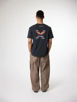 Polera M/C Unisex Classic Tee Negro Blue Banana