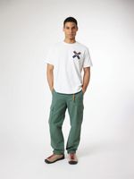 Polera M/C Unisex Classic Tee Blanco Blue Banana