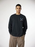 Poleron Unisex Classic Crew Negro Blue Banana