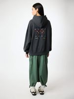 Poleron Unisex Karma Hoodie Negro Blue Banana