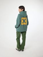 Poleron Unisex Nature Hoodie Verde Blue Banana