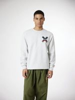 Poleron Unisex Classic Hoodie Gris Claro Blue Banana