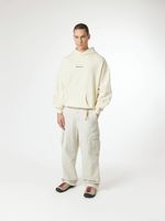 Poleron Unisex Karma Hoodie Blanco Blue Banana