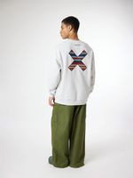 Poleron Unisex Classic Hoodie Gris Claro Blue Banana