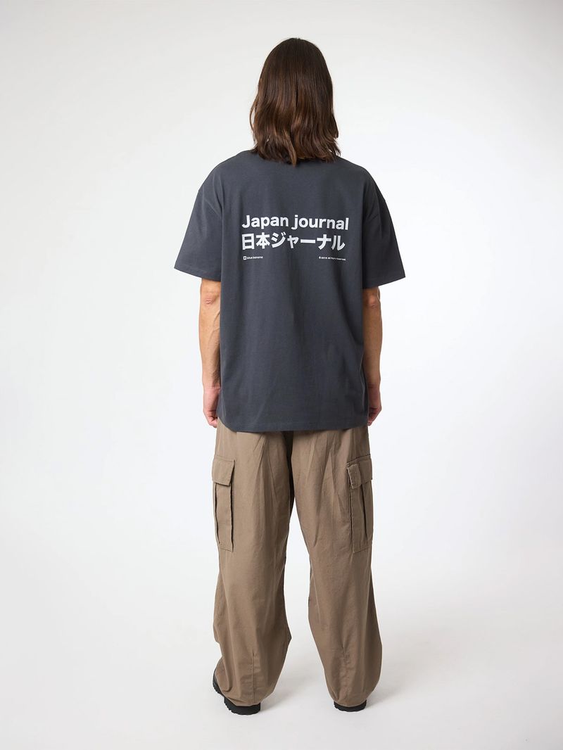 Polera M/C Unisex Ramen Tee Negro Blue Banana