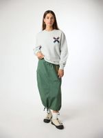 Poleron Unisex Classic Hoodie Gris Claro Blue Banana