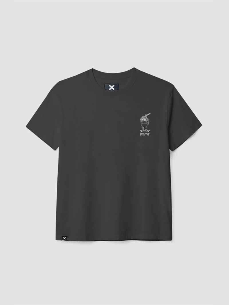 Polera M/C Unisex Ramen Tee Negro Blue Banana