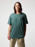 Polera M/C Unisex Classic Tee Verde Blue Banana