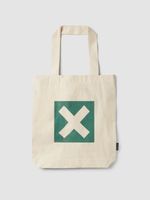 Tote Bag Unisex Nature Beige Blue Banana