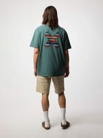 Polera M/C Unisex Classic Tee Verde Blue Banana