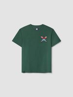 Polera M/C Unisex Classic Tee Verde Blue Banana