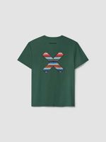 Polera M/C Unisex Classic Tee Verde Blue Banana