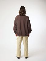 Poleron Unisex Clean Crew Café Blue Banana