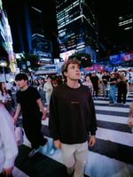 Poleron Unisex Clean Crew Café Blue Banana