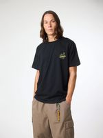 Polera M/C Unisex Goods Tee Negro Blue Banana