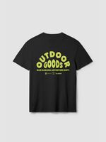 Polera M/C Unisex Goods Tee Negro Blue Banana