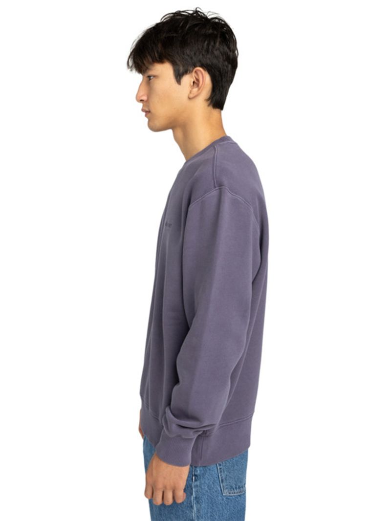 Polerón Hombre Lowcase pigment Gris Element