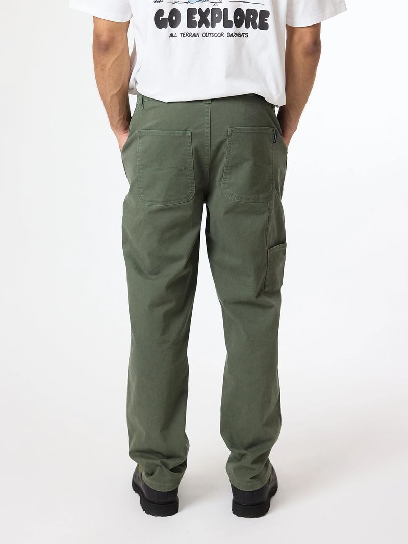 Pantalón Hombre Matt Chino Verde Oscuro Blue Banana