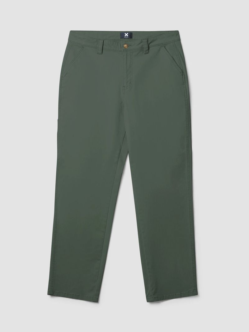 Pantalón Hombre Matt Chino Verde Oscuro Blue Banana