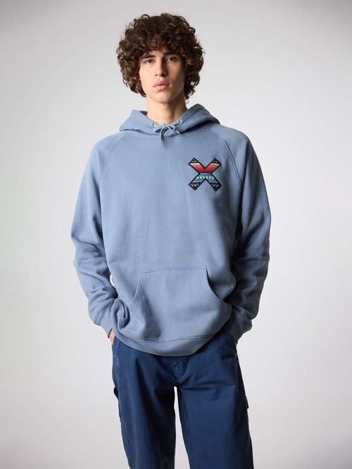 Poleron Unisex Classic Hoodie Azul Blue Banana