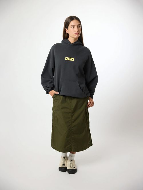 Poleron Unisex Native Hoodie Negro Blue Banana