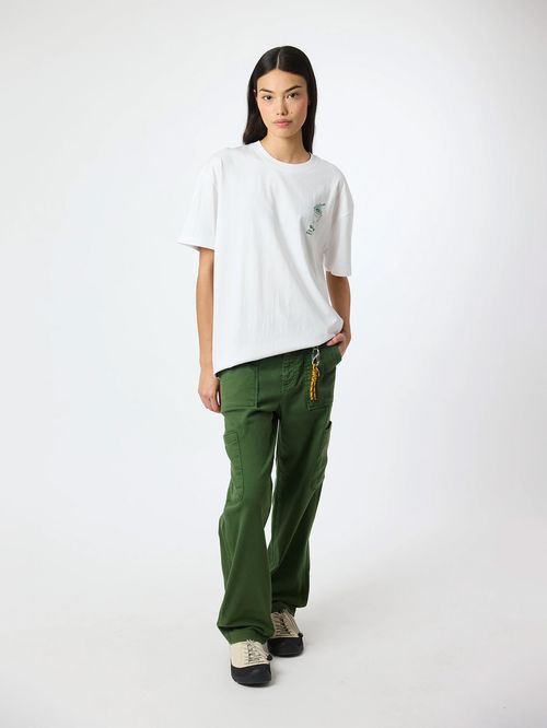 Polera M/C Unisex Ramen Tee Blanco Blue Banana