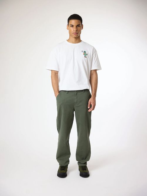 Pantalón Hombre Matt Chino Verde Oscuro Blue Banana