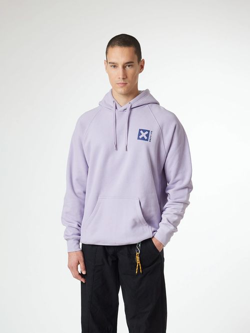 Poleron Unisex Nature Hoodie Lila Blue Banana