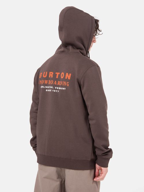 Poleron Hombre Landmark Full Zip Café Burton
