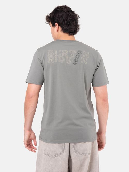 Polera M/C Hombre Disrupt Verde Burton