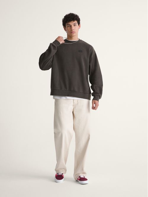 Pantalon Hombre Check-5 Loose Denim  Beige/Crudo Vans