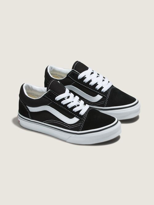 Zapatillas Niño Old Skool Black/True White