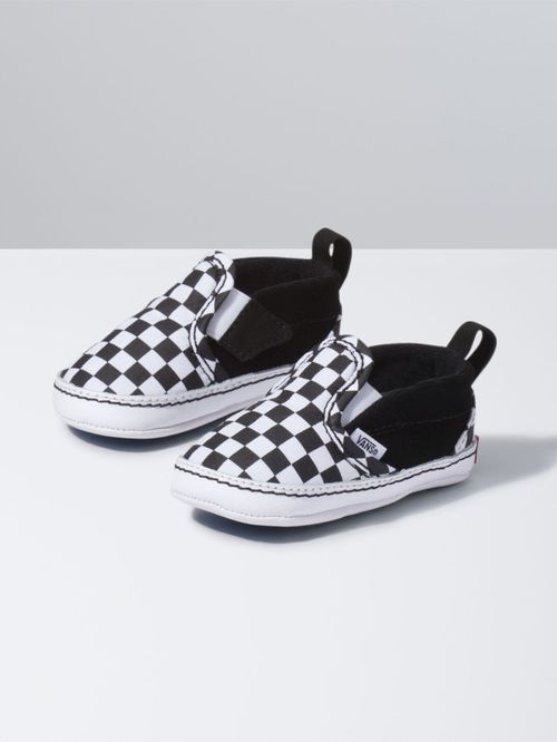Zapatilla Niño In Slip-On V Crib Infant (0-11 meses) (Checker) Negro Vans