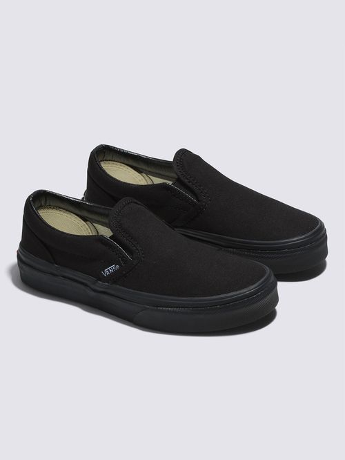 Zapatillas UY Classic Slip-On (5-12 Años) Blk/Blk