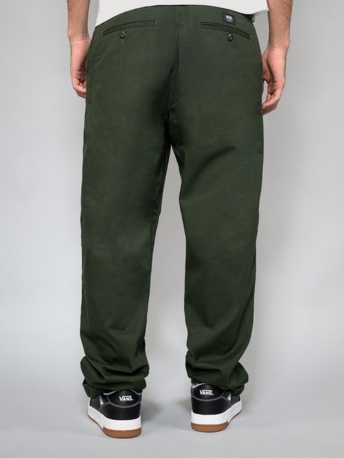 Pantalon Hombre Authentic Chino Loose Verde Vans