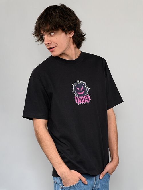 Polera M/C Hombre Happy Spike Negro Vans
