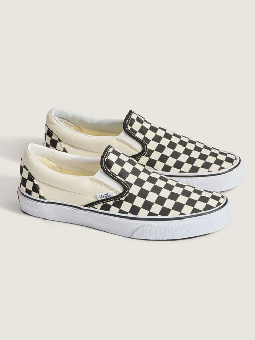Zapatillas Classic Slip-On Checkerboard Black/White